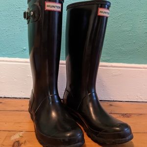 Hunter boots with liners